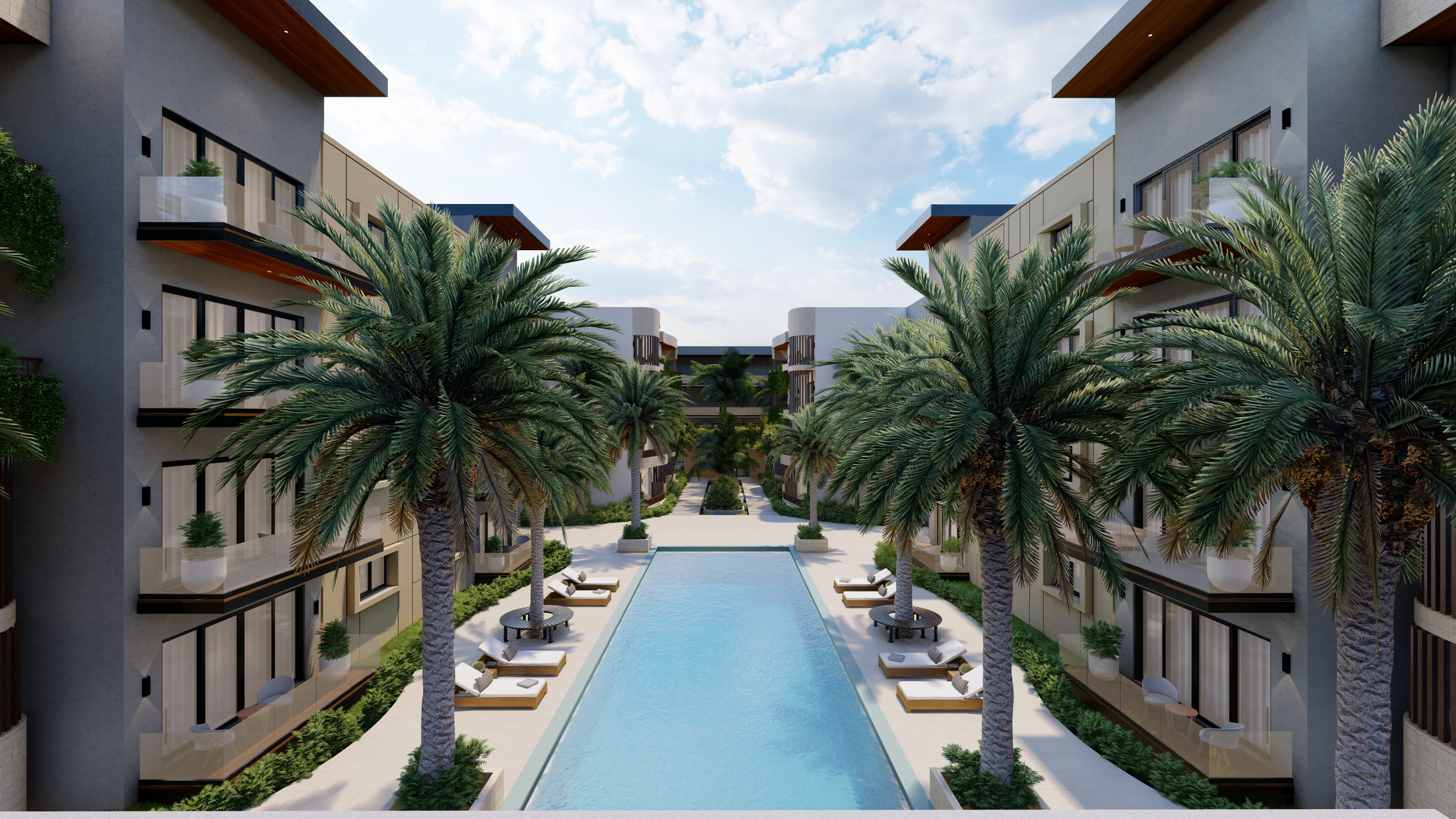 1-bedroom and 2-bedroom apartment project in Cap Cana| K-Construction.